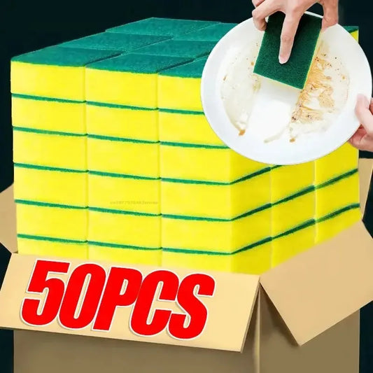 Kitchen Dishwashing Sponge & Scouring Pad Set – Up to 50 Pcs Dishwashing Sponge Set Oasis Select