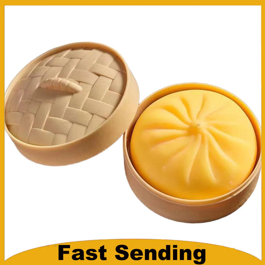 Colorful Dumpling Squish Stress Balls – 7-Piece Sensory Toy Set Squishy Fidget Toy Peaceful Pleasures Health and Wellness