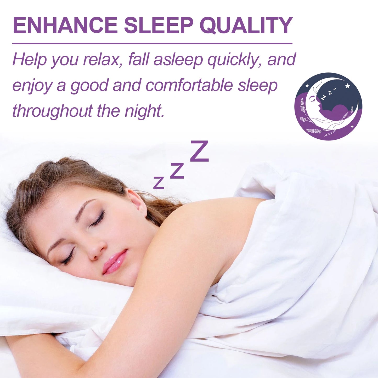 Plant-Based Nighttime Relaxation Sleep Patches | Portable