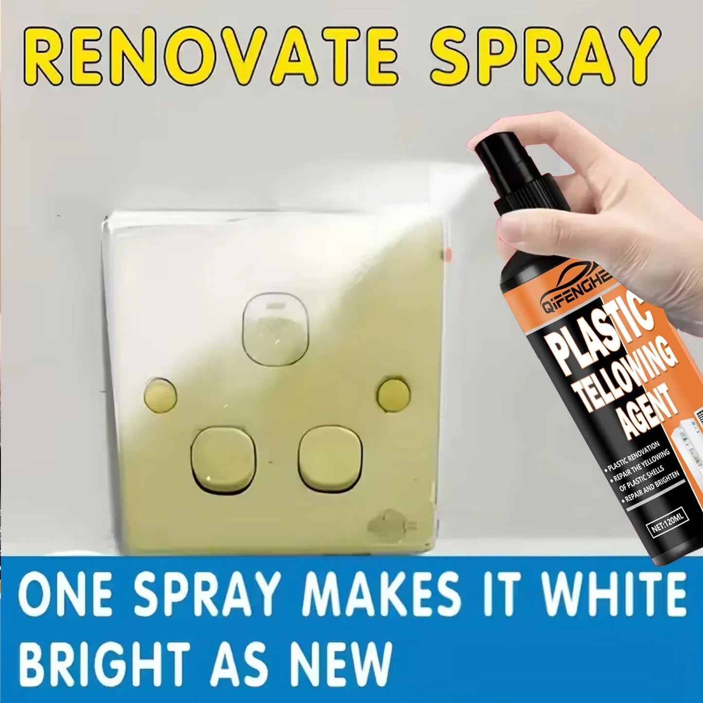 Plastic Restorer – Removes Yellowing, Oxidation & Scratches