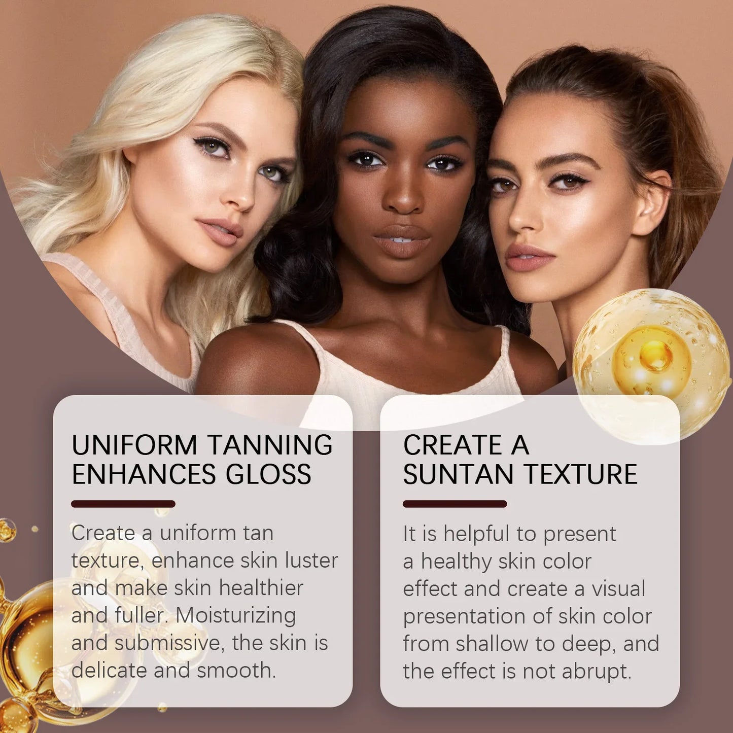 Sun Tanning Bronzing Oil – Hydrating Natural Glow 120ml