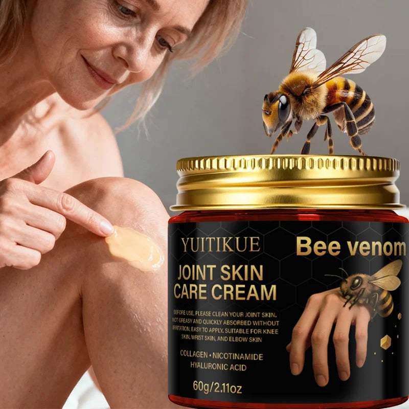 YUITIKUE Bee Venom Body & Joint Cream | Collagen Hyaluronic Acid Body Joint Cream Peaceful Pleasures Health and Wellness