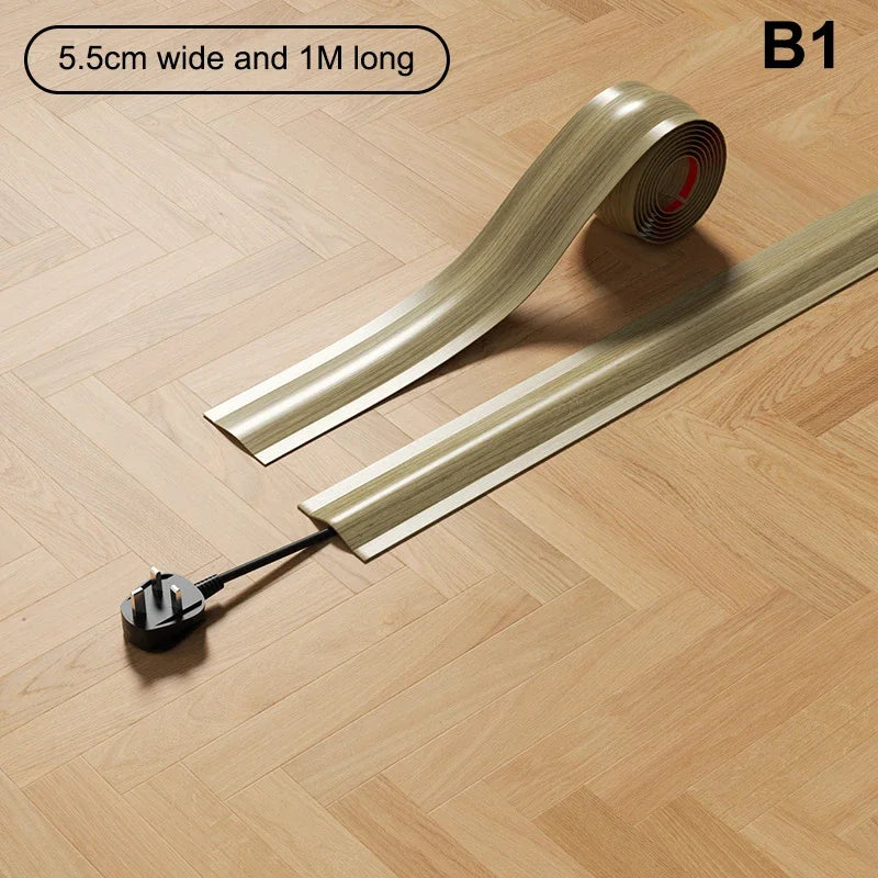 Soft PVC Floor Cord Cover | Cable Hider Wire Protector Floor Cable Hider Peaceful Pleasures Health and Wellness A10