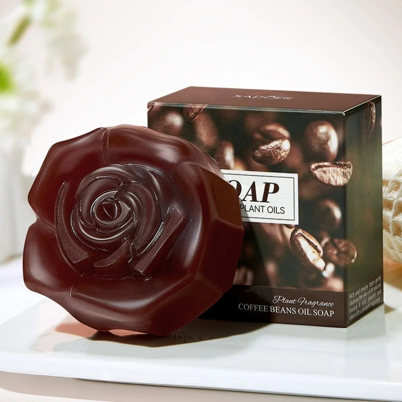Coffee Bean Essential Oil Soap – Hand & Body Bar | Men & Women