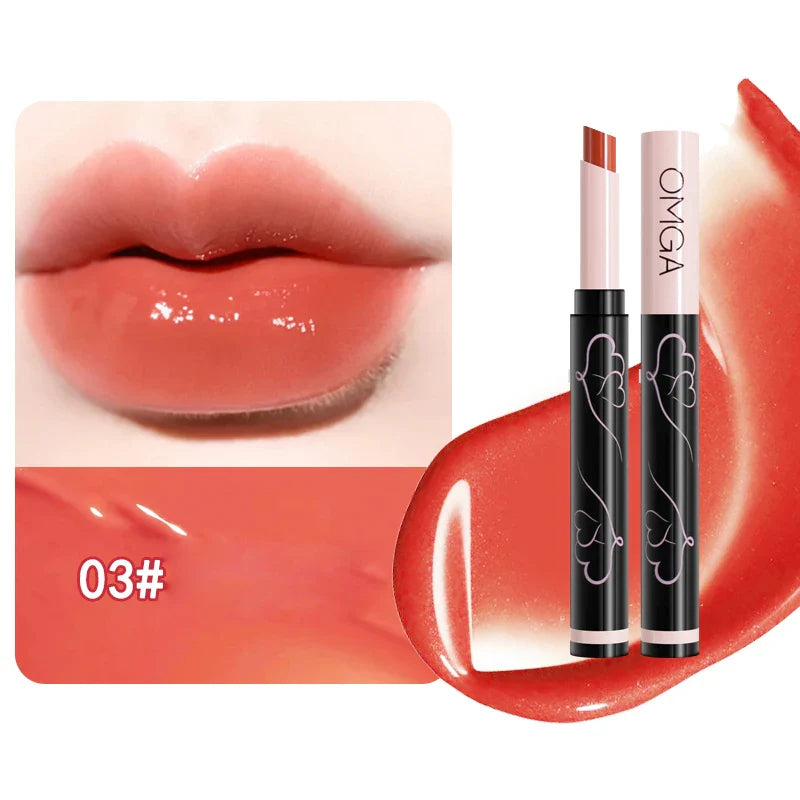Solid Lip Gloss – Long-Lasting Moisturizing Non-Stick Formula