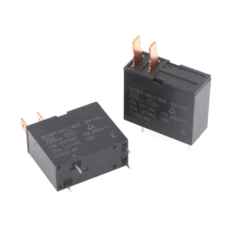 2 PCS 12V Relay 302WP-1AH-C M02 12VDC 4Pins For Microwave Oven Peaceful Pleasures Health and Wellness onesize