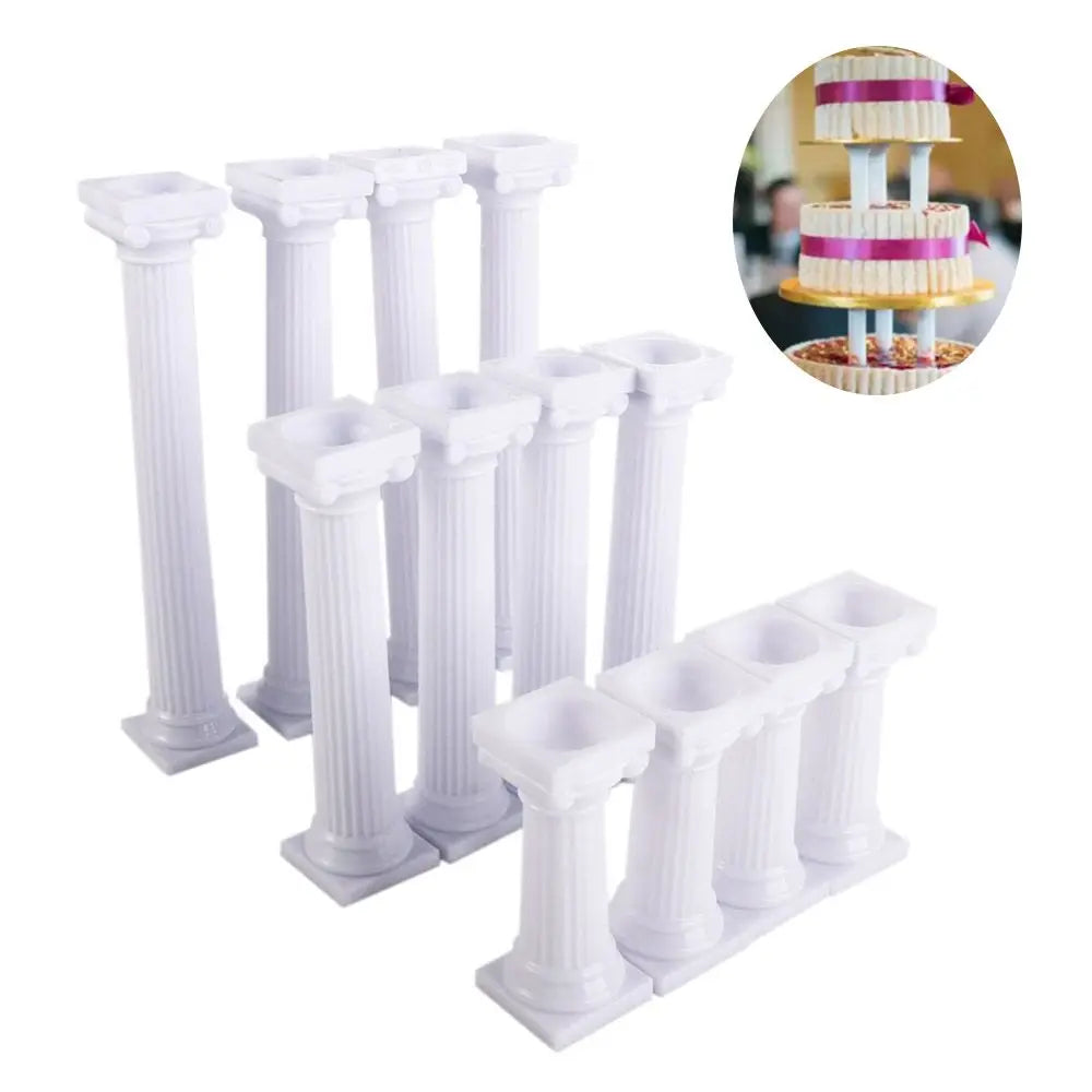 Roman Column Cake Separator Pillars | 3 Sizes – DIY Tiered Stands