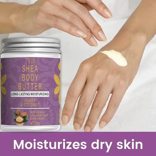 Organic Unrefined Shea Body Butter Oil 100g | Deep Moisturizer Shea Body Butter Peaceful Pleasures Health and Wellness
