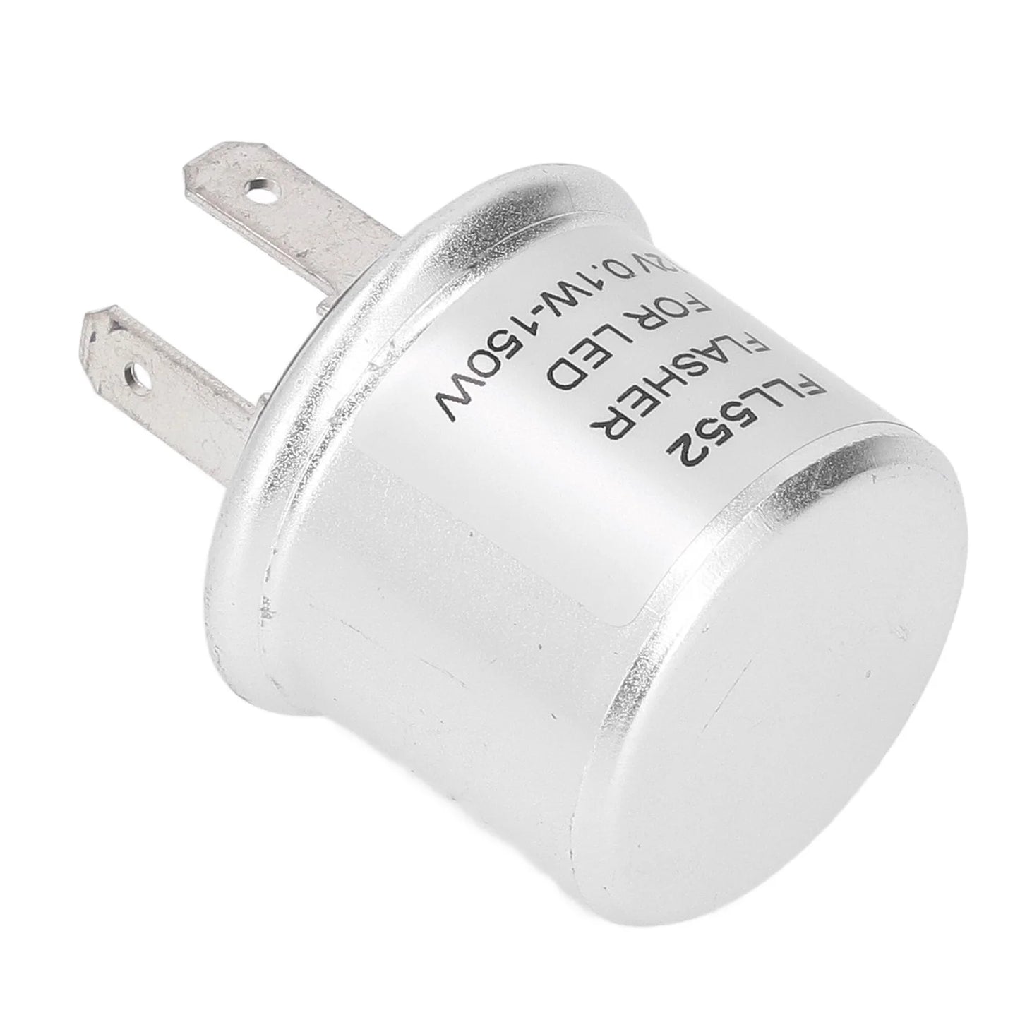 LED Flasher Relay Aluminum Shell 2 Pin Low Power Consumption Turn Signal Light Flasher 12V Turn Signal Light Flasher Peaceful Pleasures Health and Wellness