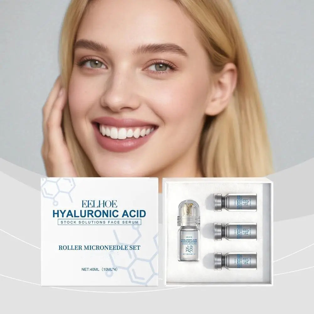 EELHOE Niacinamide & Hyaluronic Acid Microneedle Serum Set 40ml