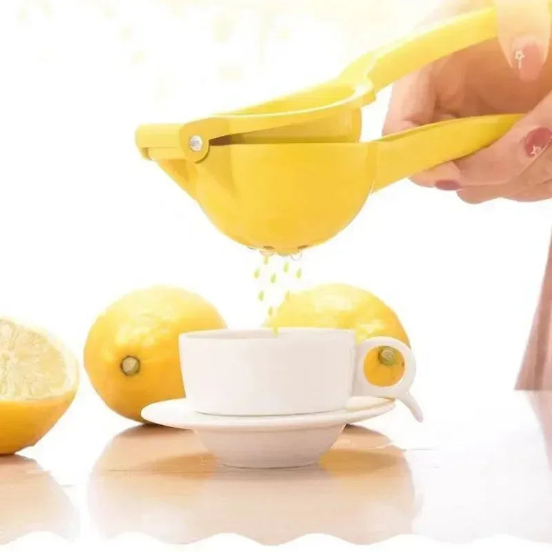 Manual Aluminum Lemon & Citrus Squeezer with Zester