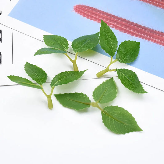 Artificial Silk Rose Leaves 50/100 Pcs – Wedding & Home Decor Artificial Silk Leaves Peaceful Pleasures Health and Wellness