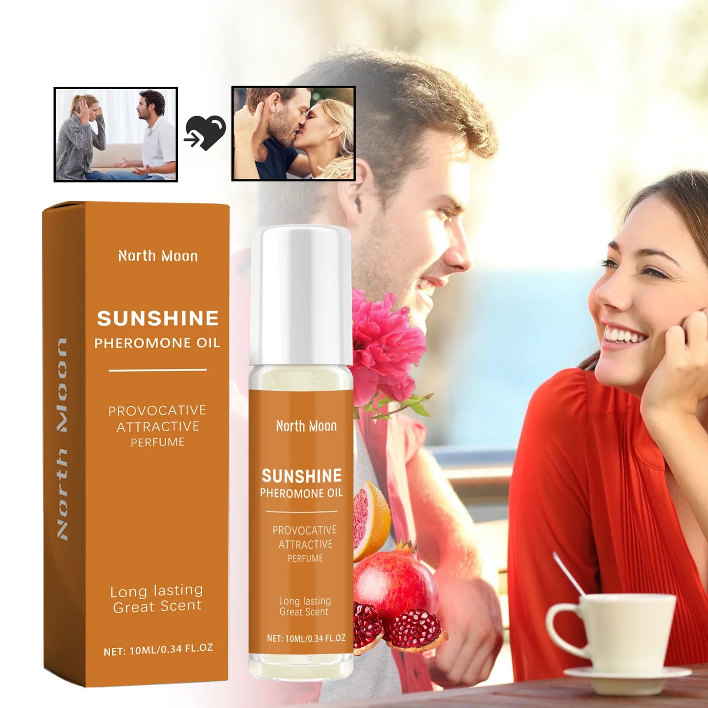 Grapefruit Pheromone Perfume Oil – Fresh Long-Lasting Fragrance