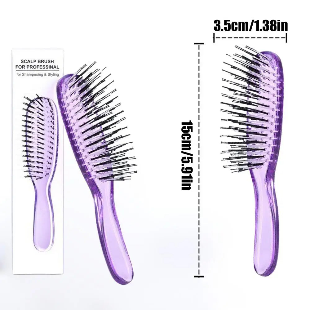 Scalp Massager Shampoo Brush | Detangling Hair Comb 3 Colors