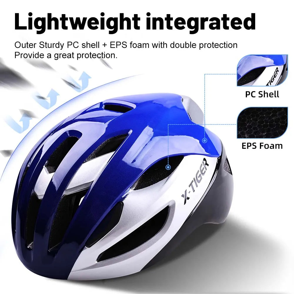 X-TIGER Ultralight MTB Road Cycling Helmet | Adjustable Unisex