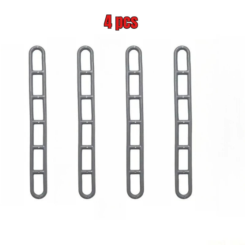 U2JB 10Pcs Universal 6 Hole Rope Adjuster Replacement Adjustable Tent Rope Tighteners Plastic Tie Down Strap Enduring Peaceful Pleasures Health and Wellness 4pcs