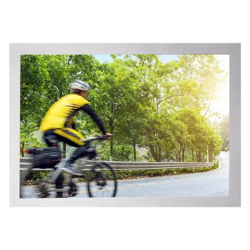 Magnetic Display Frame Poster Cover Frame Self Adhesive Free Punching Paintings Pictures Photo Display Wall Decor Art Frames Peaceful Pleasures Health and Wellness