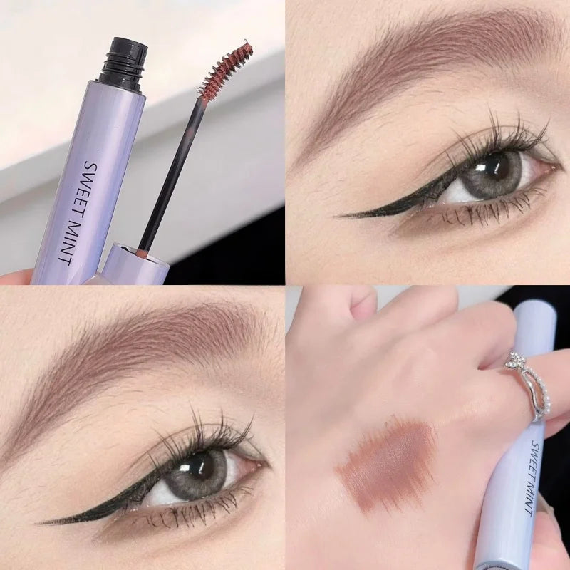 4PCS Soft Mist Wave Dyeing Eyebrow Cream for Non Smudging and Natural Stereoscopic Color Development, Essential Makeup Set Peaceful Pleasures Health and Wellness