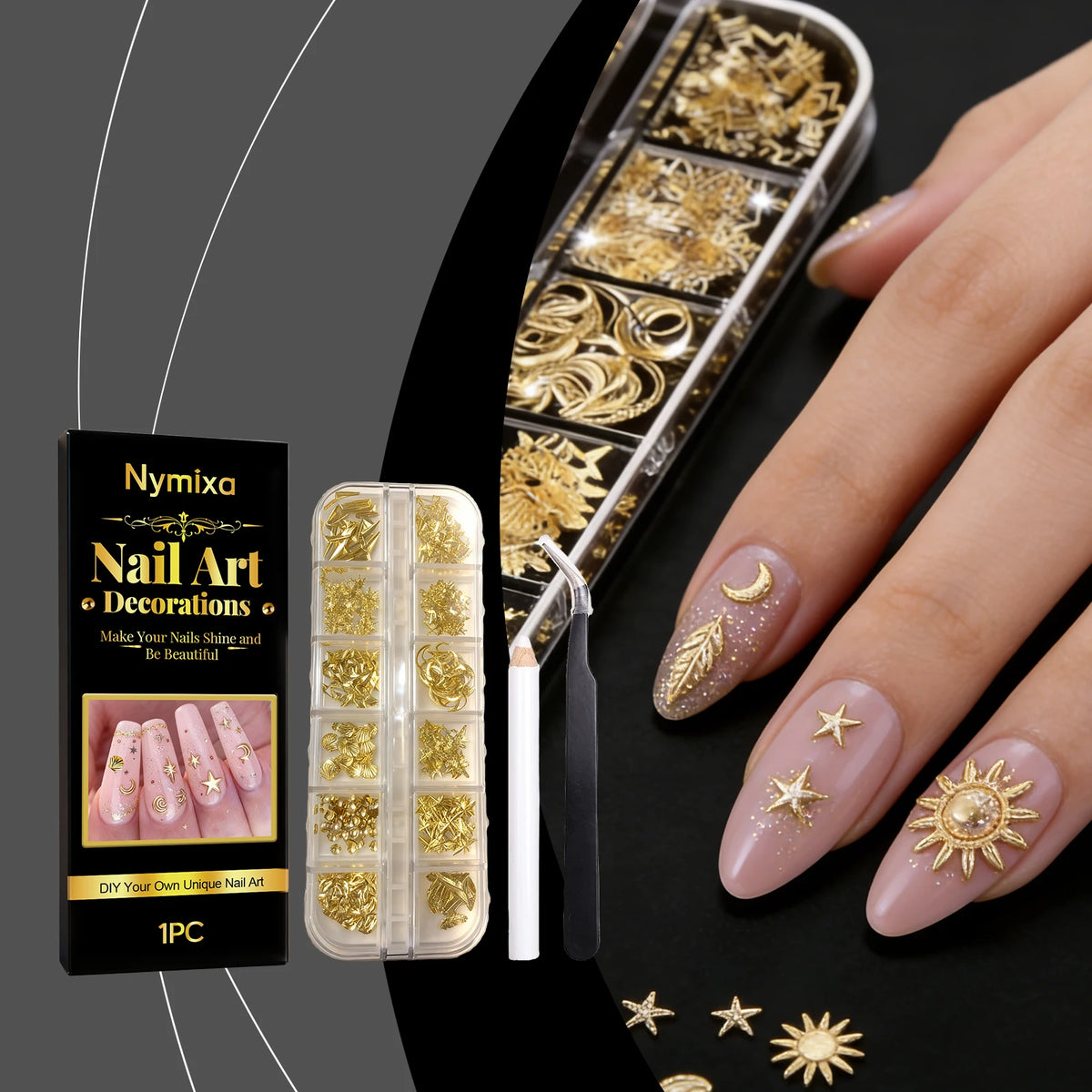 DIY Nail Art Kit for Shiny Lasting Color Designs Peaceful Pleasures Health and Wellness
