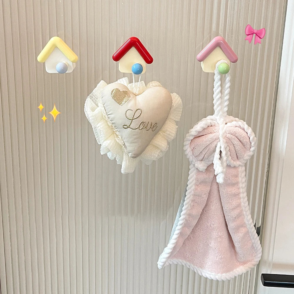 Cartoon Creative Hook Cute House Design Decoration High-value Small