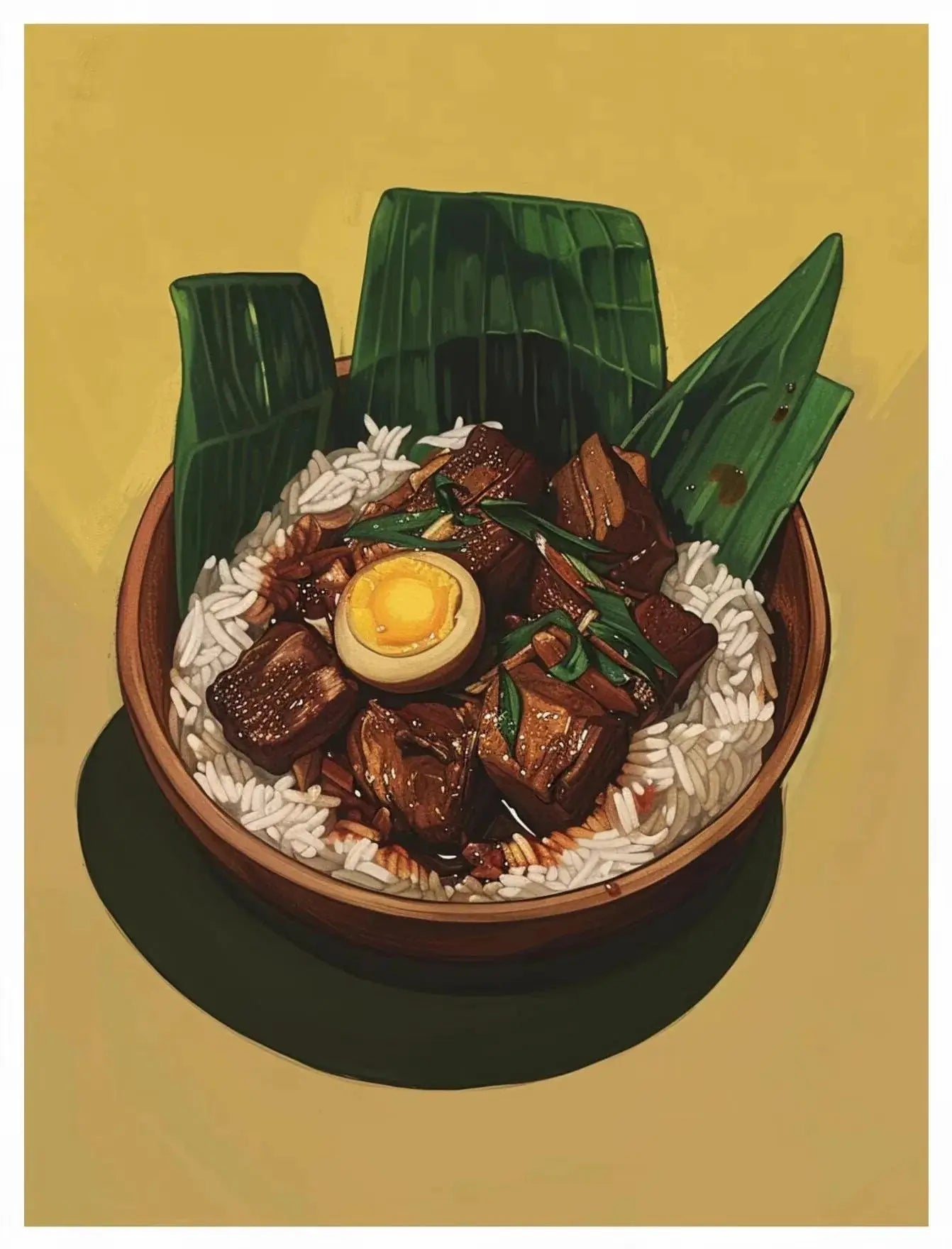 Philippines Street Food Canvas Wall Art | Unframed Poster