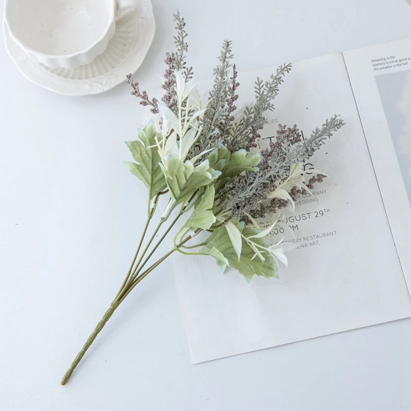Artificial Lavender Bouquet for Wedding, Home & Table Décor