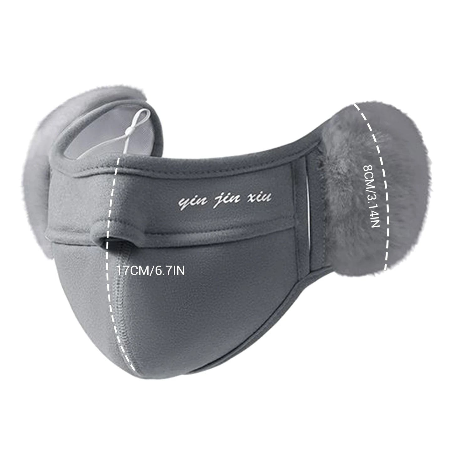 Woman Breathable Half Face Mouth Cover Outdoor Protect Mouth Cover Earmuffs for Cycling Bicycle Motorcycle Peaceful Pleasures Health and Wellness