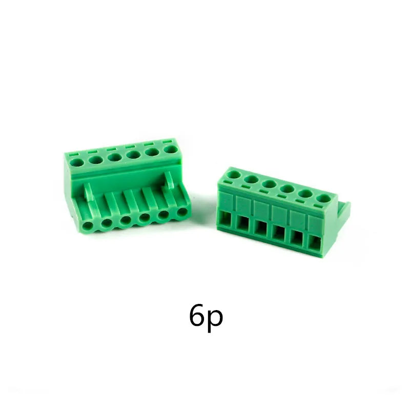 10PCS 2EDGK 5.08mm TERMINAL BlOCK 5.08 PLUG-IN PCB CONNECTOR 2EDG PCB 2PIN /3P/4P/5P/6P/7P/8P/9P/10P Peaceful Pleasures Health and Wellness 6P