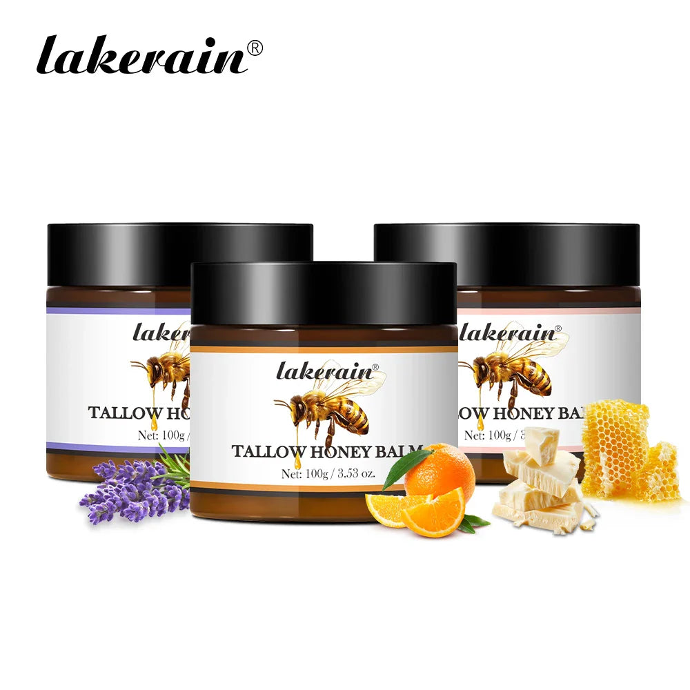 Tallow Honey Balm – Nourishing Face & Body Moisturizer 100g