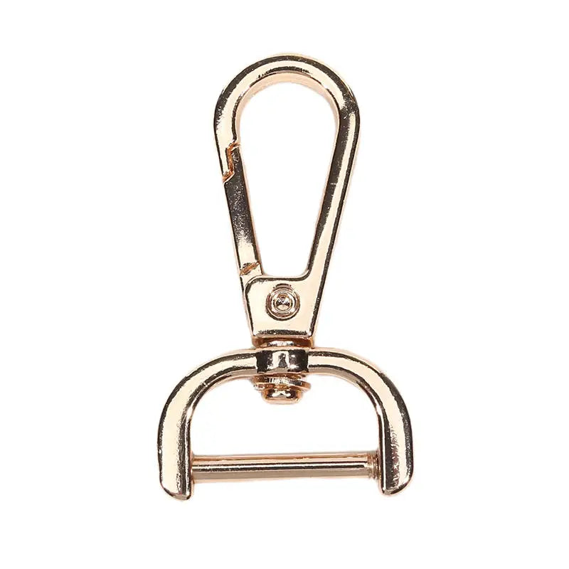 Bag Buckle Accessories Hardware Lock Buckle Metal Buckles Thickened Bag Strap Hanging Buckle Backpack Accessories Buckle Peaceful Pleasures Health and Wellness Light Gold 2cm
