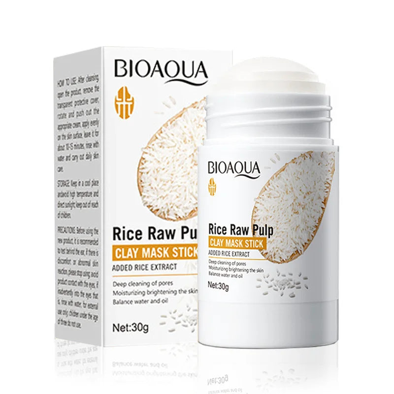BIOAQUA White Rice Clay Face Mask – Blackhead & Firming Mud
