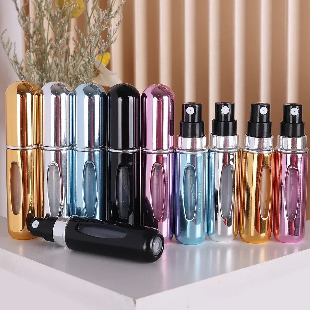 Mini 5ml Refillable Perfume Spray Bottles – Set of 5 or 10