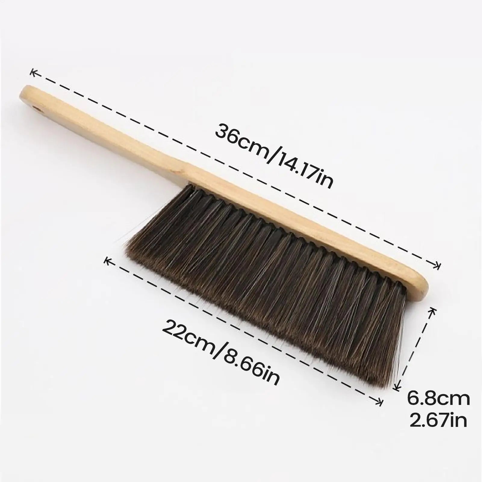 Hand Broom Cleaning Brushes Soft Bristle Housekeeping Duster Soft Bristle Bed Sheets Sweeping Cleaning Brush For Counter Bed Peaceful Pleasures Health and Wellness