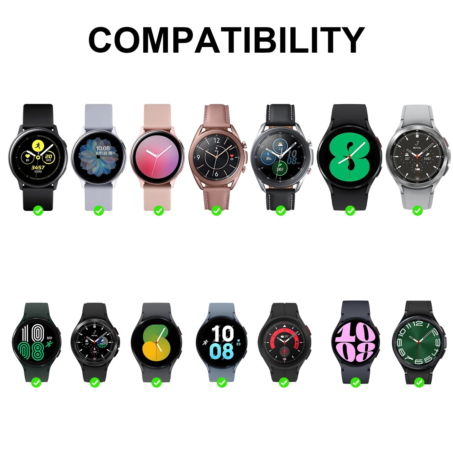 USB C Portable Watch Magnetic Wireless Charger For Apple Watch Ultra 2 3 4 5 6 7 8 9 SE Samsung Galaxy 6 Classic 5 Pro 4 Active Peaceful Pleasures Health and Wellness
