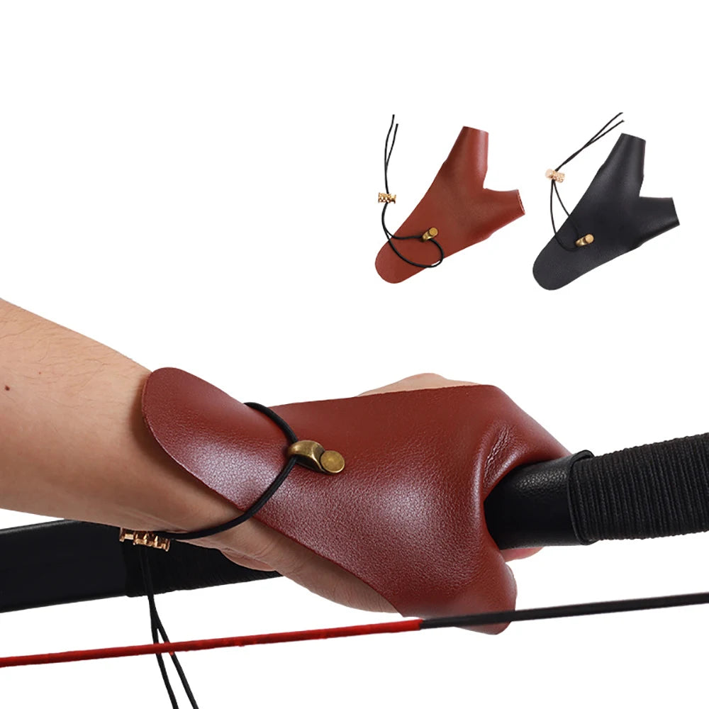 Traditional Shooting Bow Shoots Microfiber Hand Protective Gloves