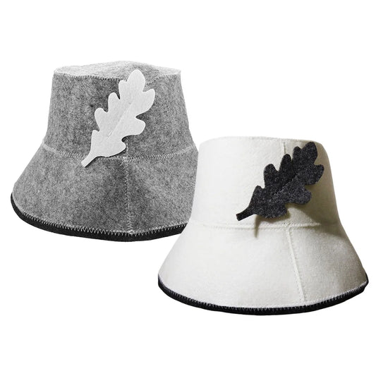 Felt Sauna Cap – Water-Absorbent Bath Hat for Men & Women Sauna Cap Oasis Select