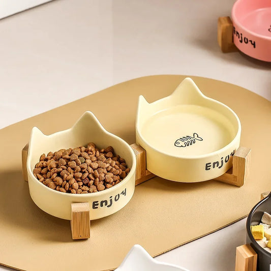 Black Non-Slip Pet Bowl | Food & Water Dish for Cats & Dogs Pet Feeding Bowl Peaceful Pleasures Health and Wellness