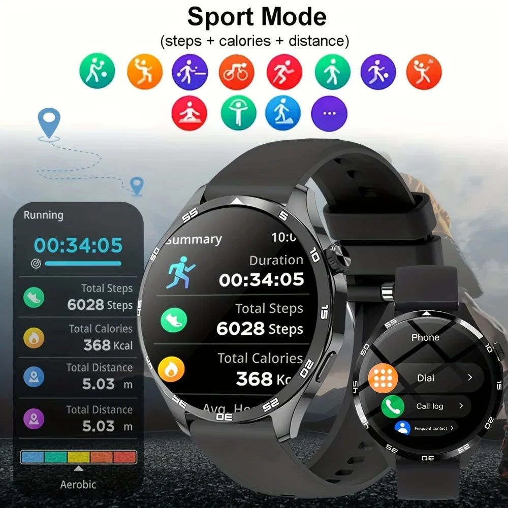 ERUN Smartwatch 1.46" Touchscreen | Fitness Tracker & Calls