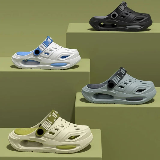Men's EVA Anti-Slip Clog Sandals | Thick Soft Sole Beach Shoes Men's Clog Sandals Peaceful Pleasures Health and Wellness