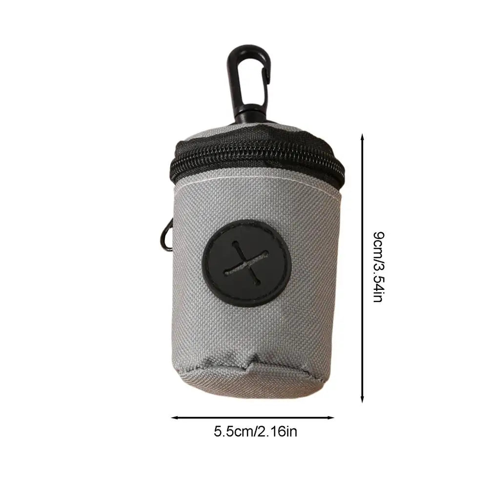 Portable Dog Poop Bag Dispenser & Holder with Clip