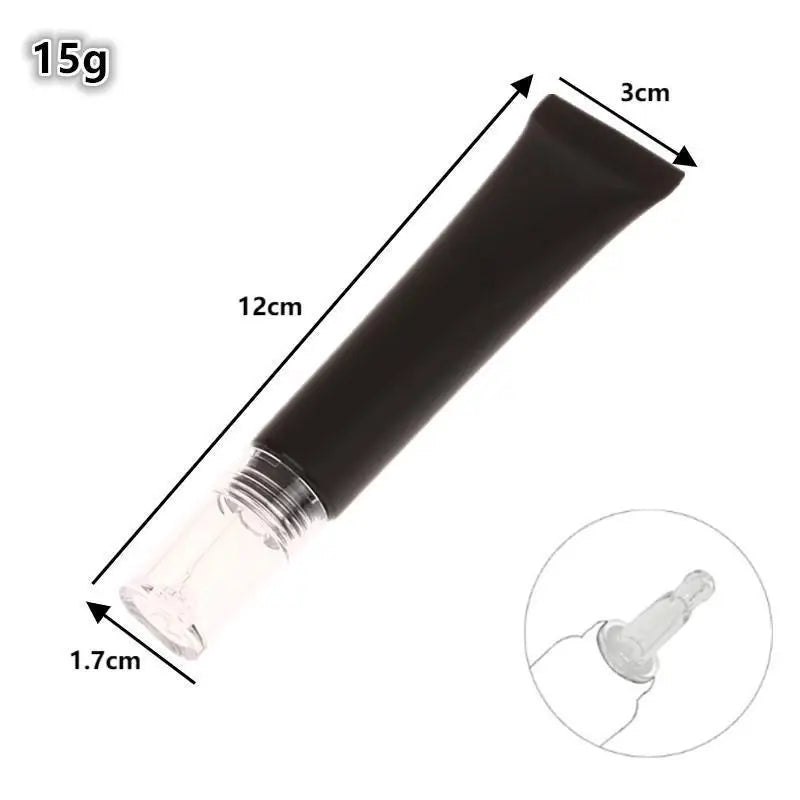 Refillable Cosmetic Tubes & Dropper Bottles 10/15/30g Travel