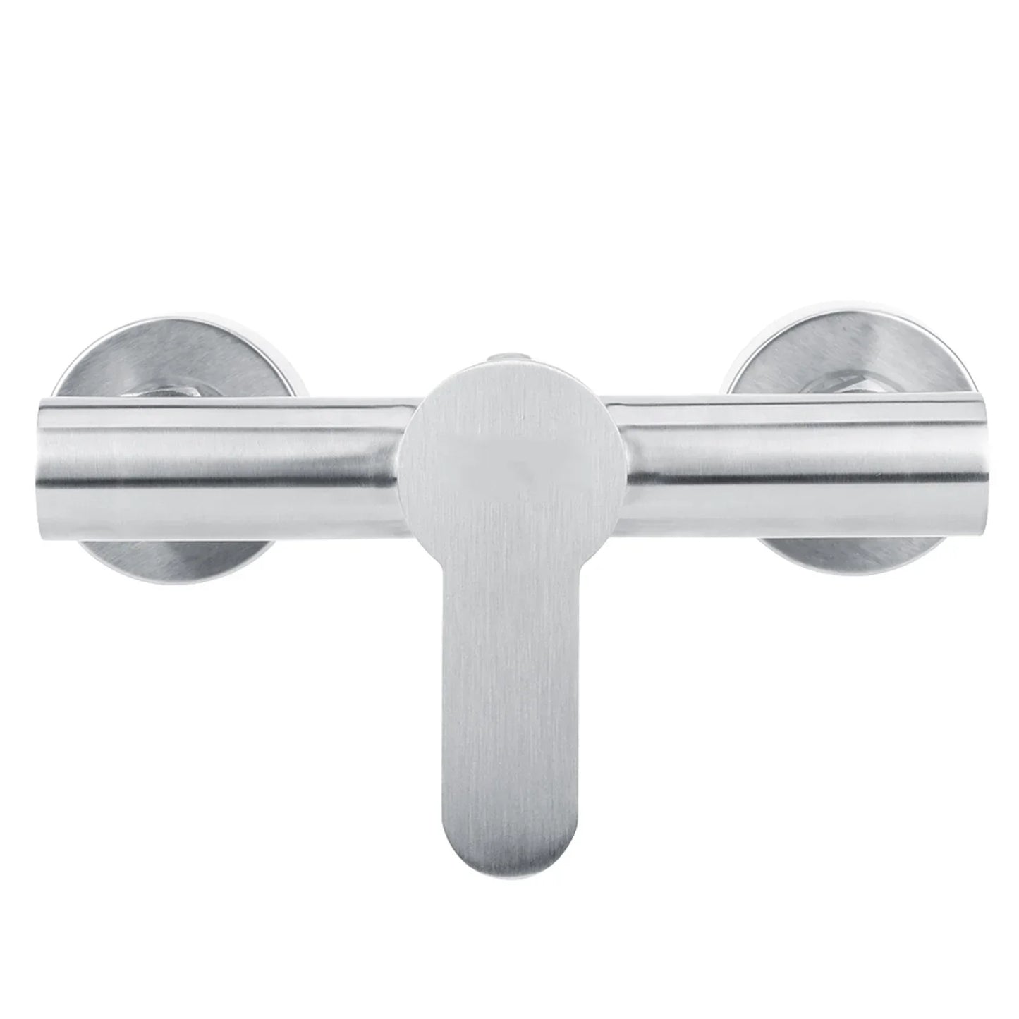 Wall-mounted Shower Faucet Stainless Steel Single Handle Tap Bathroom