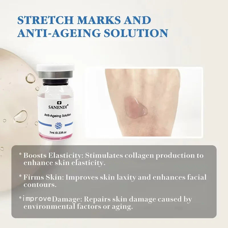 SANENDI Hyaluronic Acid MicroInfusion Stamp Face Serum Kit