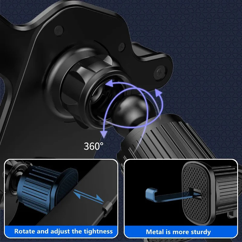 Gravity Car Air Vent Phone Mount | Universal 4.7–6.7" GPS Holder