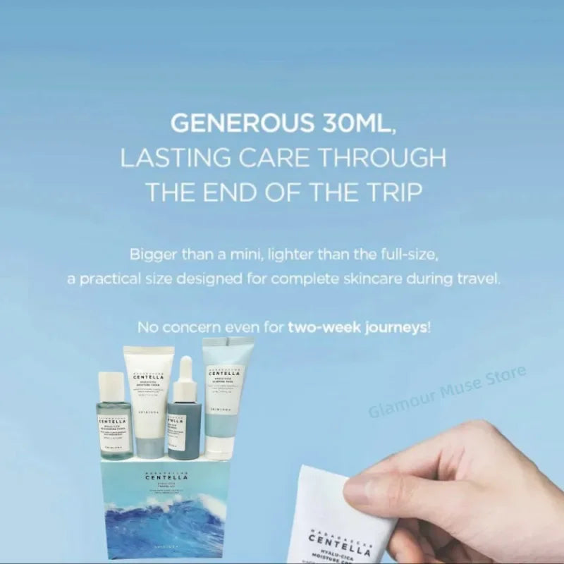 SKIN1004 Centella HyaluCica Travel Kit – 4-Piece Mini Set Peaceful Pleasures Health and Wellness