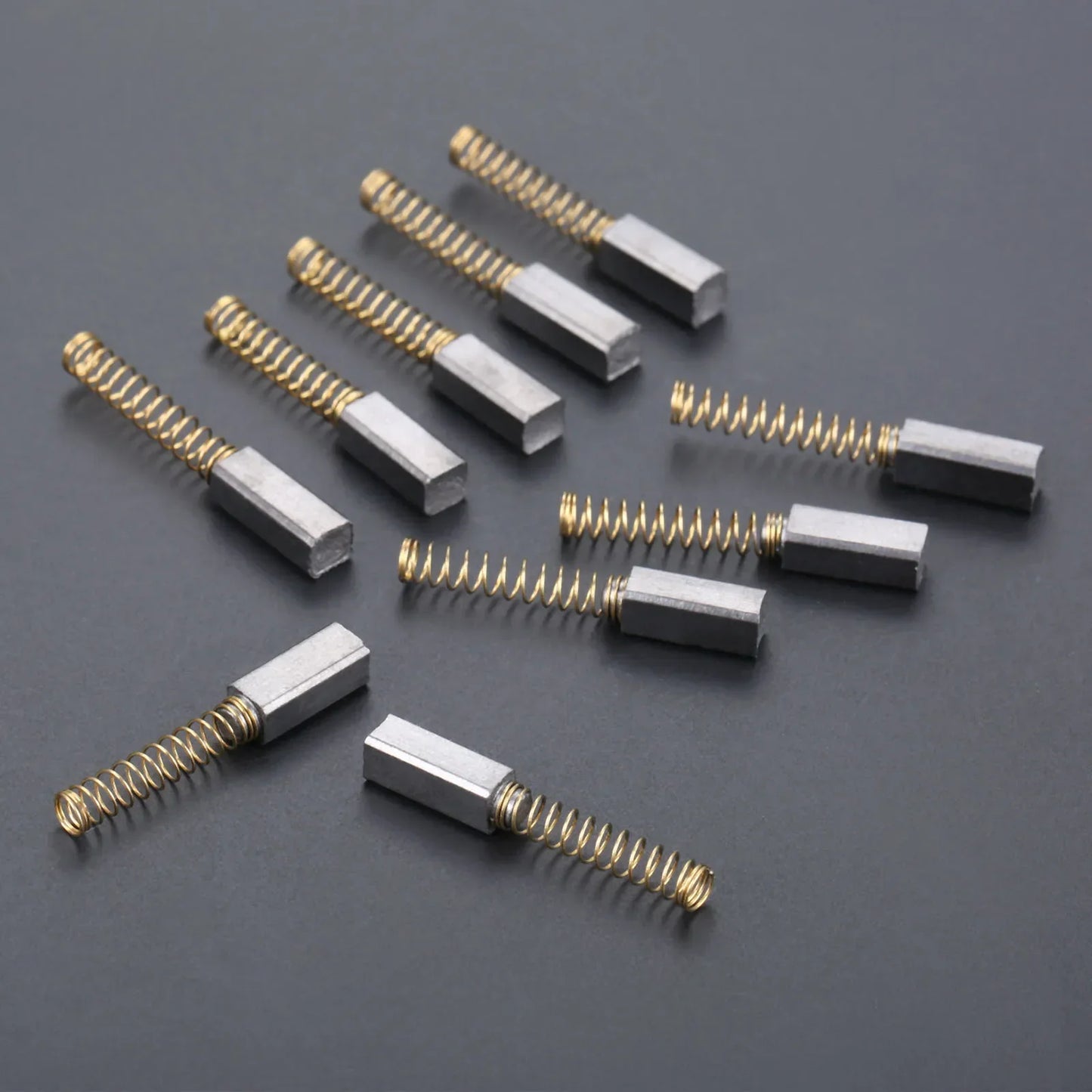 10Pcs Carbon Motor Brushes for Sewing Machines – 4.5×4×11mm
