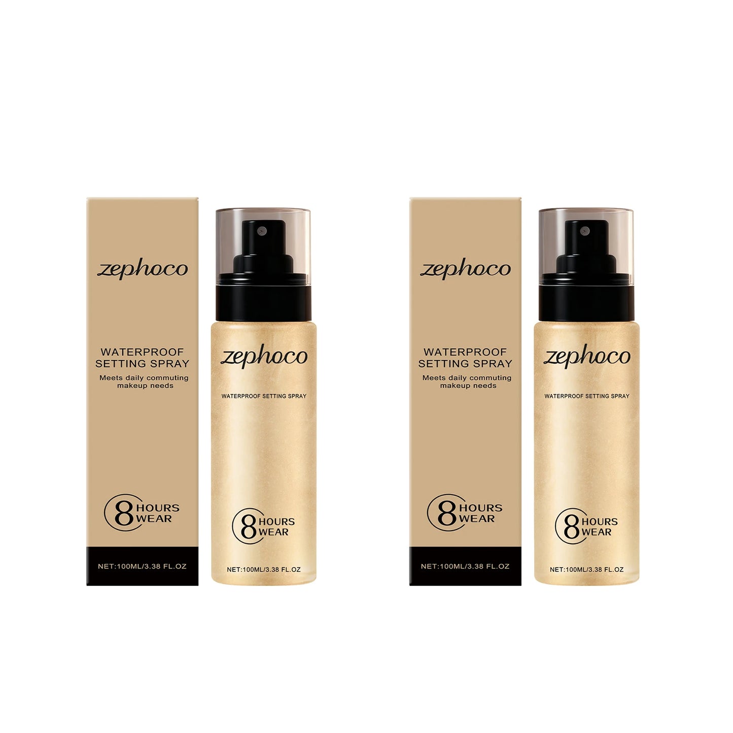 Clear Waterproof Setting Spray Moisturizing Oil Control Pore Tightening Glossy Matte Base Makeup Sweatproof Make-Up Fixer Spray Peaceful Pleasures Health and Wellness 200ml boxed