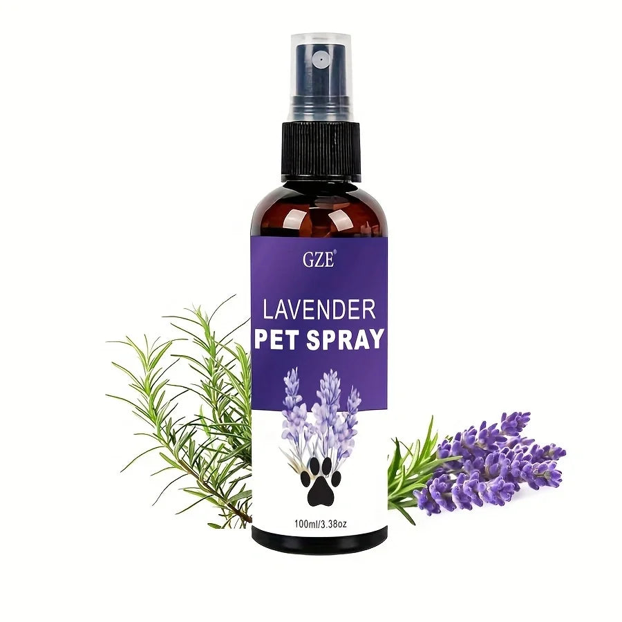 GZE Lavender Cat & Dog Repellent Spray | Natural Pet Training