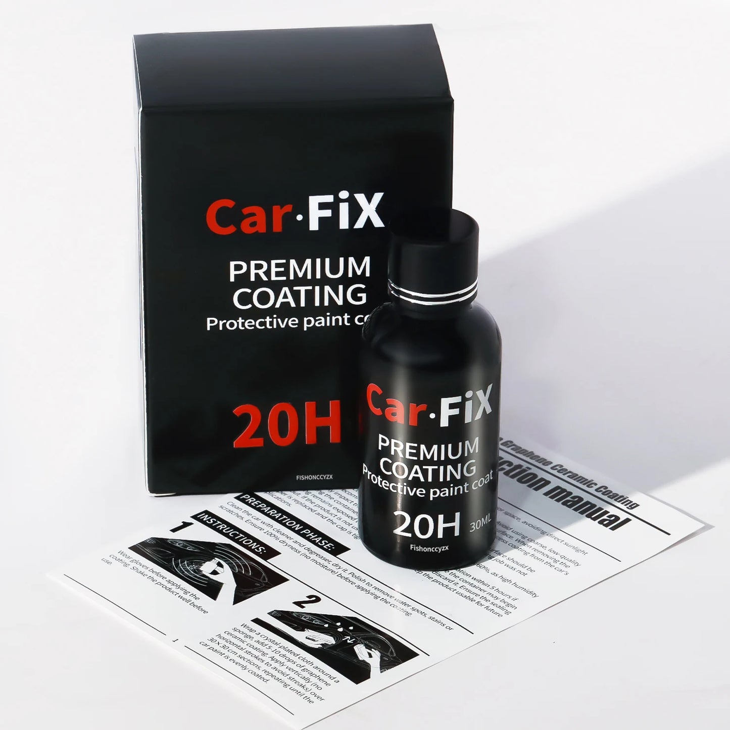 20H Car Coating Polishing Wax Anti-Scratch Paint Protection 5-year Guarantee Glossy Prolonging Paintworks Ceramic Liquid Glass Peaceful Pleasures Health and Wellness