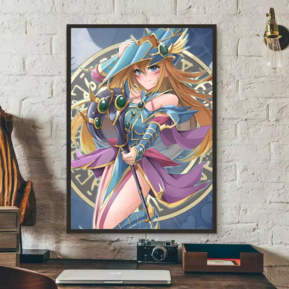 Yu-Gi-Oh! Classic Anime Poster HD Waterproof PVC Wall Art Anime Wall Poster Peaceful Pleasures Health and Wellness